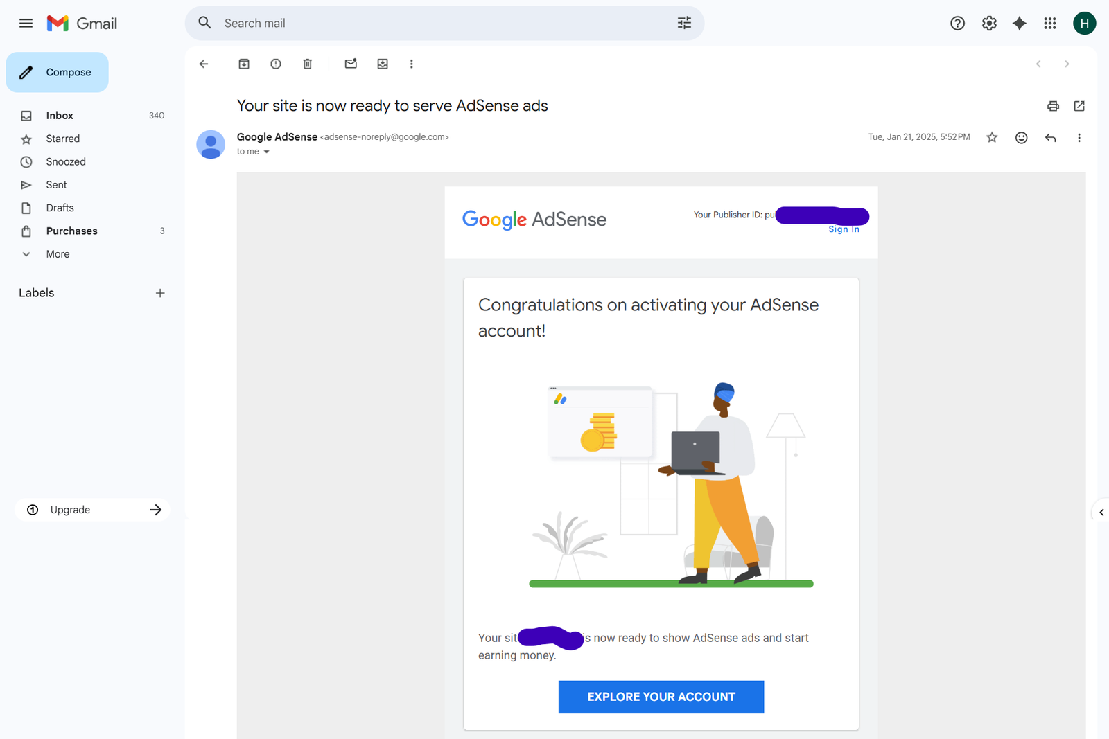 AdSense Approval nexbit.site