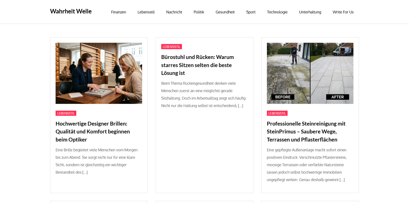 Wahrheit Welle