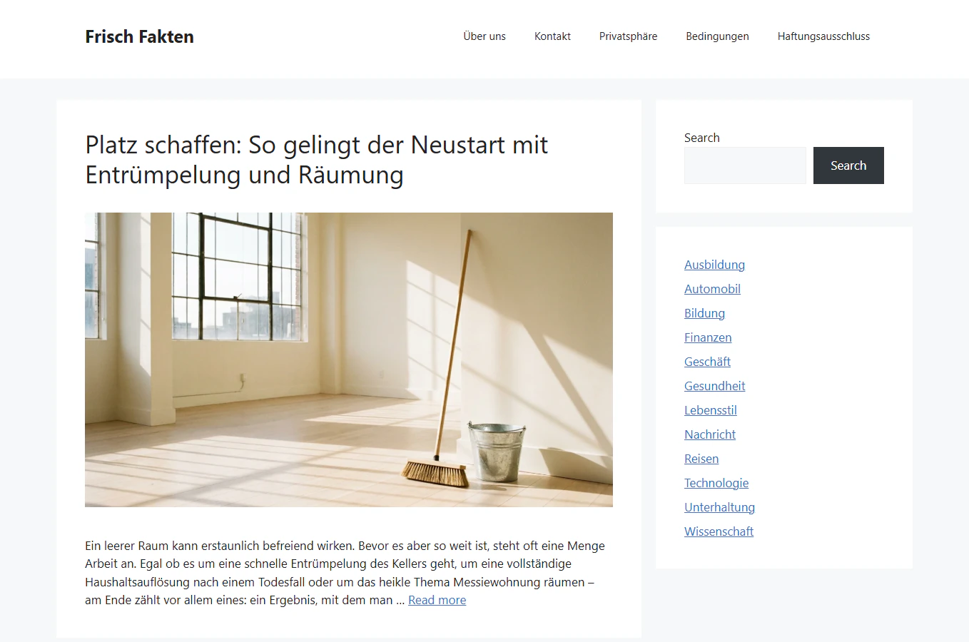 Frisch Fakten