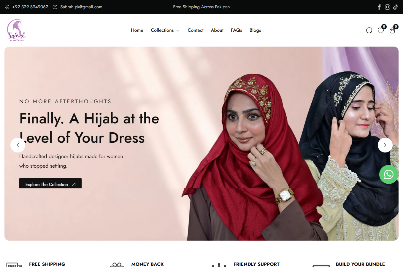 Sabrah.pk E-Commerce Store