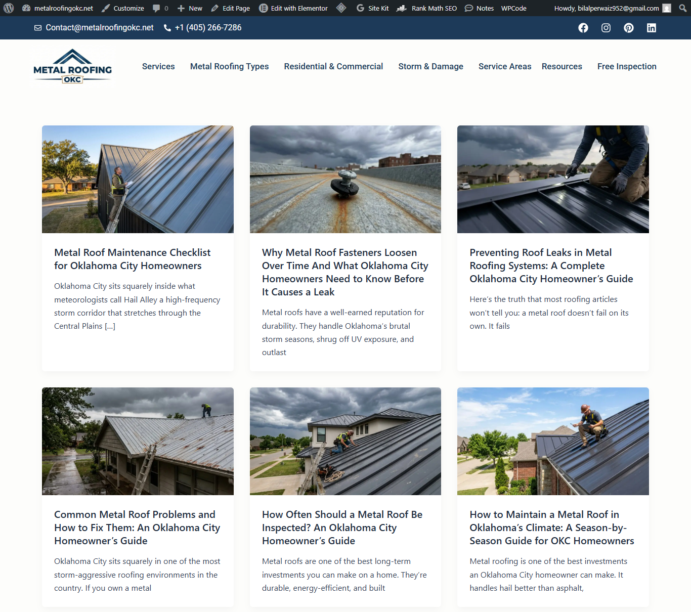 Metal Roofing OKC Expert Blog Content
