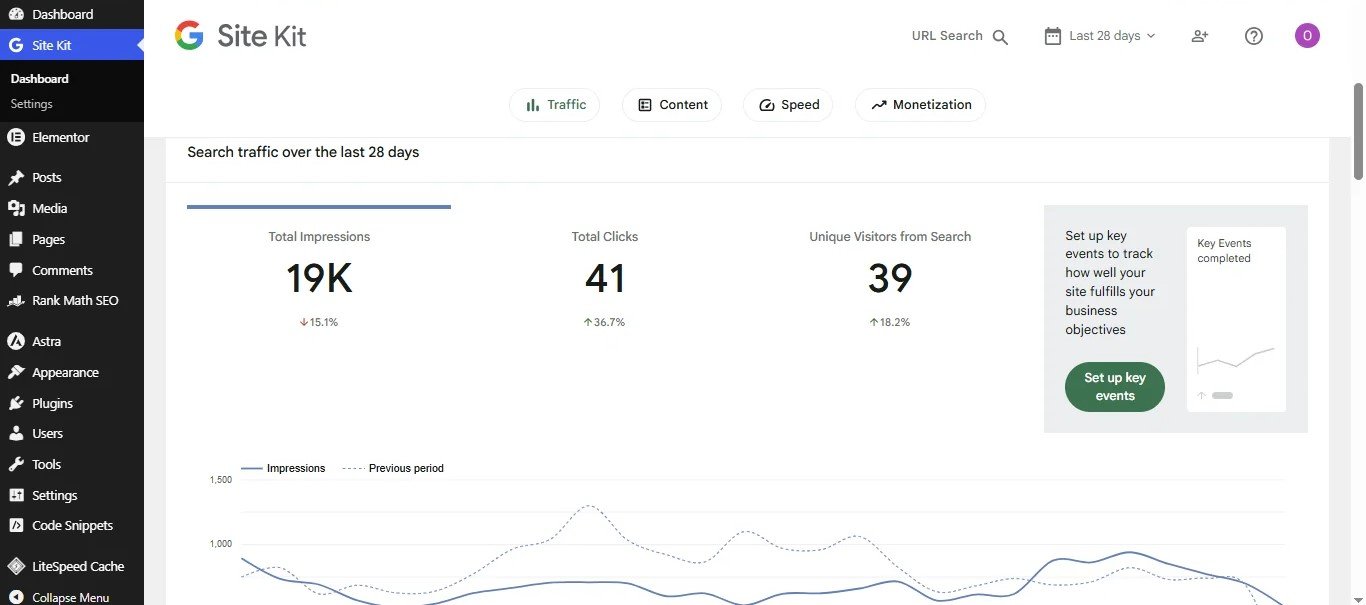 Google Search Analytics Screenshot 2