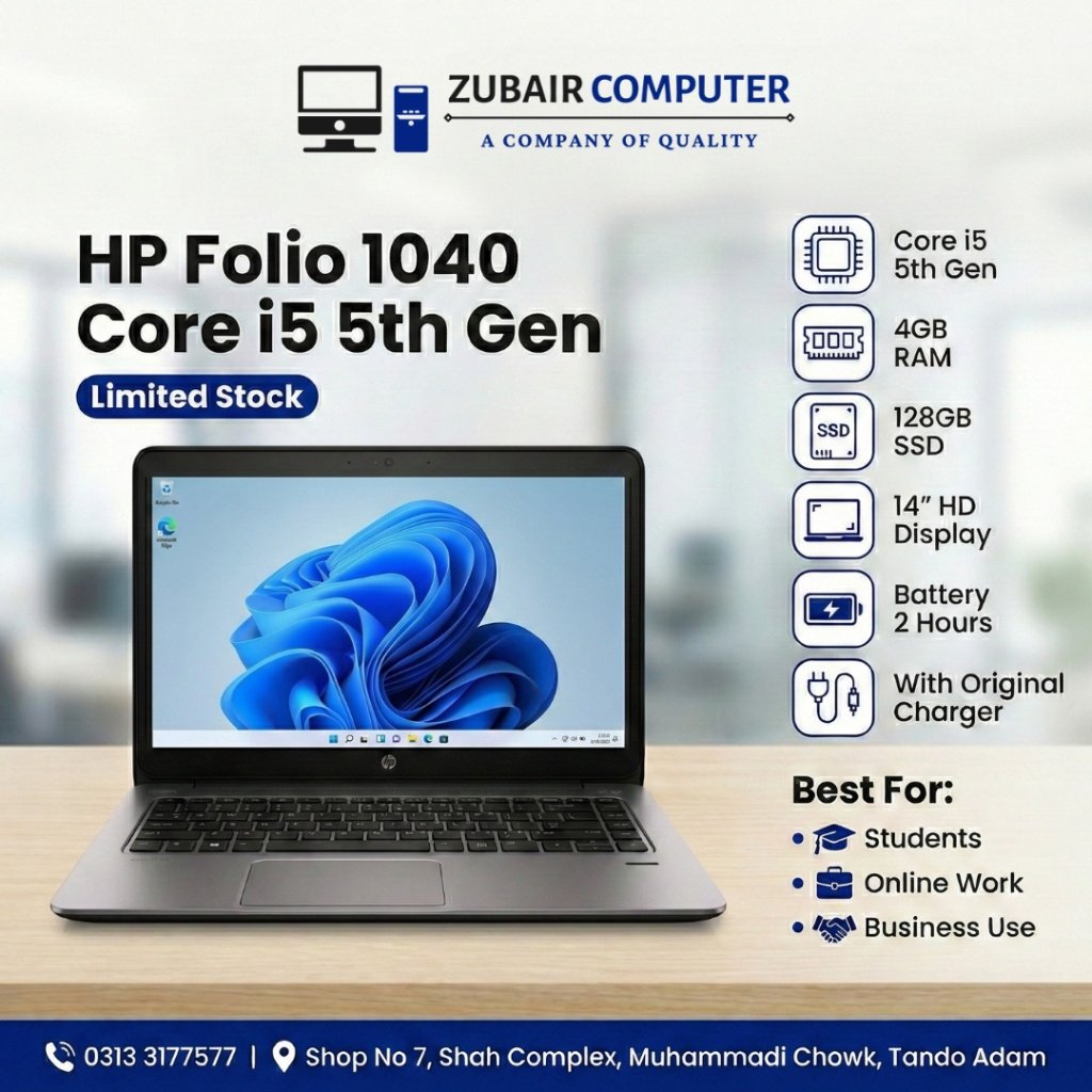 HP Folio 1040 Post Design