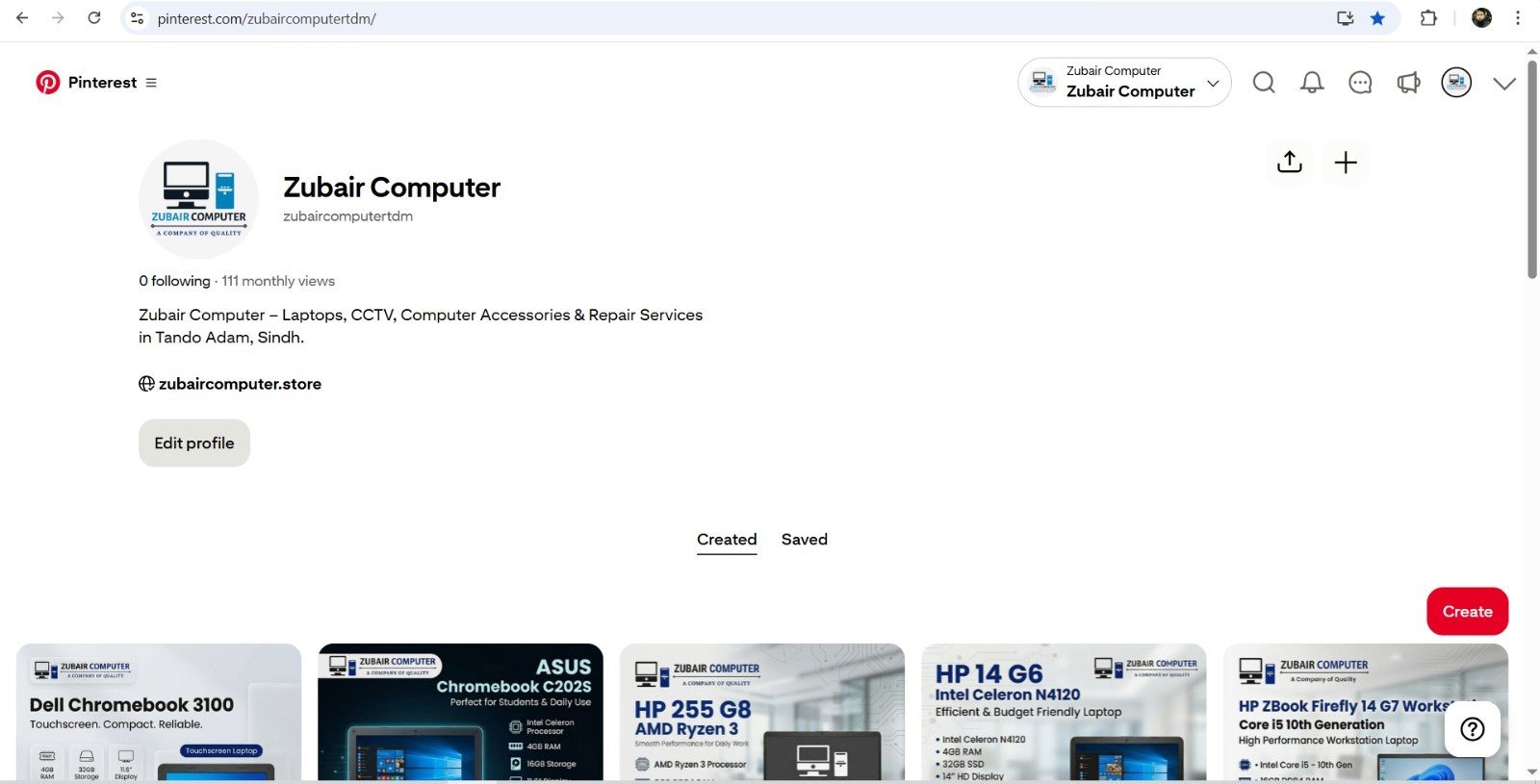 Zubair Computer Pinterest